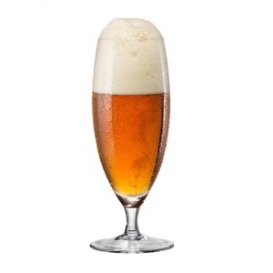 Crystalex Sklenice na pivo na stopce 380 ml, 4 ks