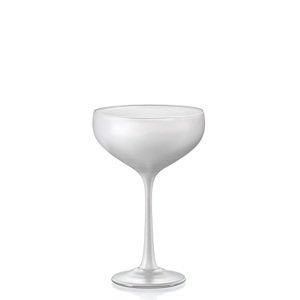 Crystalex Sklenice na koktejly WHITE PRALINES 180 ml, 4 ks