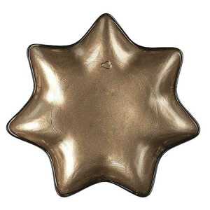 Leonardo CANDELA miska hvězda zlatá 28 cm