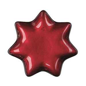 Leonardo STELLA miska hvězda červená 23 cm