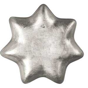 Leonardo STELLA miska hvězda stříbrná 28 cm