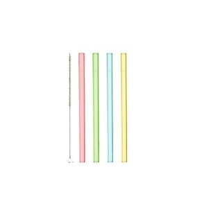 Leonardo Sada barevných skleněných brček (4+1) Délka brček: 15 cm