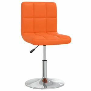 Kancelářská židle umělá kůže / chrom Dekorhome Oranžová,Kancelářská židle umělá kůže / chrom Dekorhome Oranžová