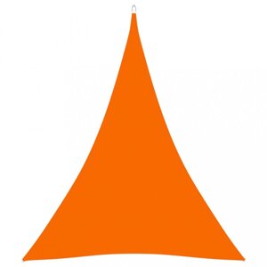 Stínící plachta trojúhelníková 3 x 4 x 4 m oxfordská látka Dekorhome Oranžová,Stínící plachta trojúhelníková 3 x 4 x 4 m oxfordská látka Dekorhome Ora