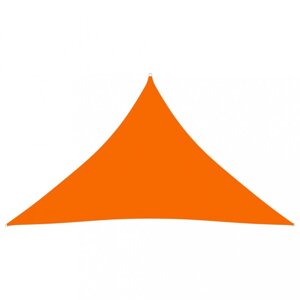 Stínící plachta trojúhelníková 3,5 x 3,5 x 4,9 m oxfordská látka Dekorhome Oranžová,Stínící plachta trojúhelníková 3,5 x 3,5 x 4,9 m oxfordská látka D