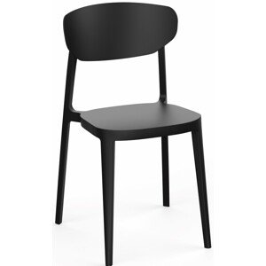 Jídelní židle MARE Černá,Jídelní židle MARE Černá