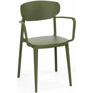 Jídelní židle MARE ARMCHAIR Zelená,Jídelní židle MARE ARMCHAIR Zelená