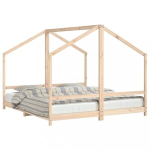 Dvojitá dětská domečková postel Dekorhome 90 x 200 cm,Dvojitá dětská domečková postel Dekorhome 90 x 200 cm