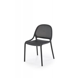 Stohovatelná jídelní židle K532 Černá,Stohovatelná jídelní židle K532 Černá
