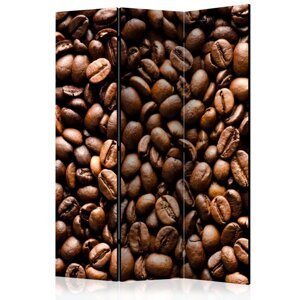 Paraván Roasted coffee beans Dekorhome 135x172 cm (3-dílný),Paraván Roasted coffee beans Dekorhome 135x172 cm (3-dílný)