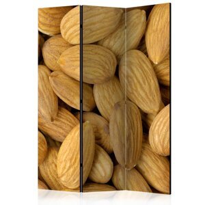 Paraván Tasty almonds Dekorhome 135x172 cm (3-dílný),Paraván Tasty almonds Dekorhome 135x172 cm (3-dílný)