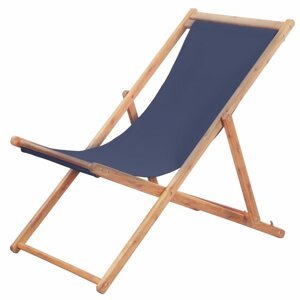 Skládací plážová židle látková Modrá,Skládací plážová židle látková Modrá