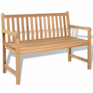Zahradní lavička 120 cm z teakového dřeva,Zahradní lavička 120 cm z teakového dřeva
