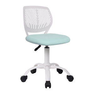 Kancelářská židle SELVA Bílá / modrá,Kancelářská židle SELVA Bílá / modrá