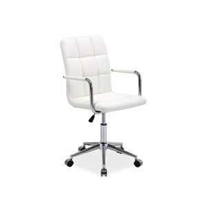 Kancelářská židle Q-022 Bílá,Kancelářská židle Q-022 Bílá
