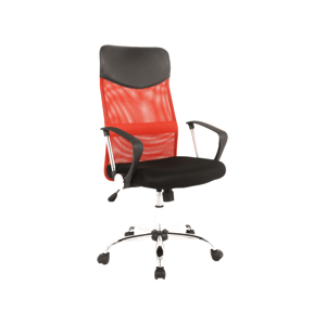 Kancelářská židle Q-025 Červená,Kancelářská židle Q-025 Červená
