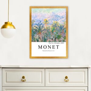 Obraz v rámu Monet PALMY