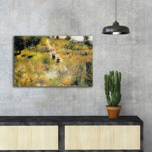 Obraz na plátně Pierre Auguste Renoir – Cesta vysokou trávou