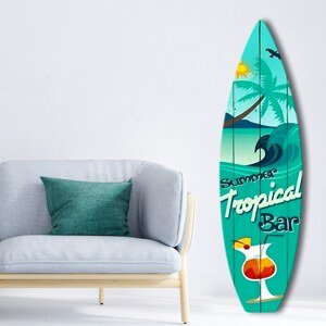 Dekorace surfové prkno  Letní Bar