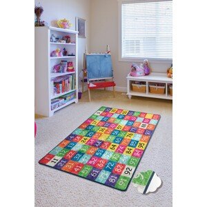 Dětský koberec(100 x 160 cm) NUMBERS barevný