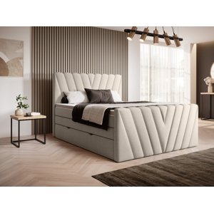 Čalouněná postel CANDICE Boxsprings 140 x 200 cm Inari 22