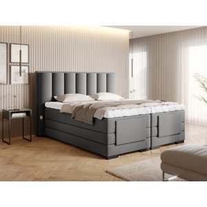Čalouněná postel VEROS Boxsprings 140 x 200 cm Gojo 05