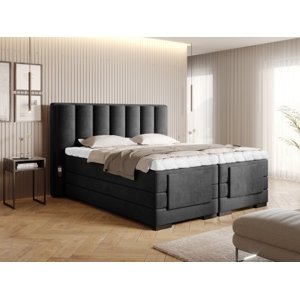 Čalouněná postel VEROS Boxsprings 160 x 200 cm Nube 06