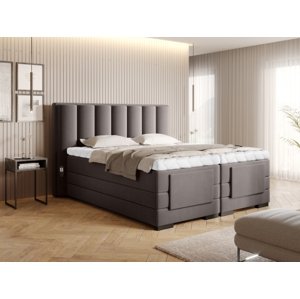 Čalouněná postel VEROS Boxsprings 140 x 200 cm Savoi 07