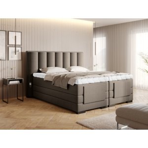 Čalouněná postel VEROS Boxsprings 140 x 200 cm Vero 18