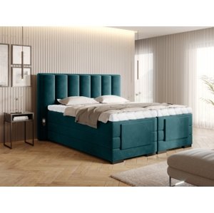 Čalouněná postel VEROS Boxsprings 180 x 200 cm Lukso 39