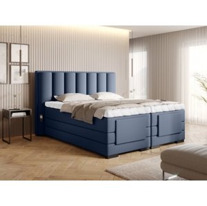 Čalouněná postel VEROS Boxsprings 140 x 200 cm Gojo 40