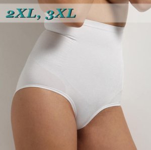 CULOTTE VITA ALTA MAXI 2XL a 3XL modelante stahovací kalhotky, SENSI Velikost: 2XL, Barva: tělová