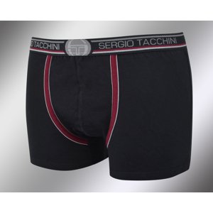 Pánské vzorované boxerky 18421 nero Sergio Tacchini Velikost: M(5) vel. 50, Barva: nero