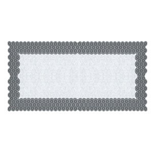 Žakárový ubrus - běhoun ARLEY různé rozměry šedá MyBestHome Rozměr: 120x160 cm