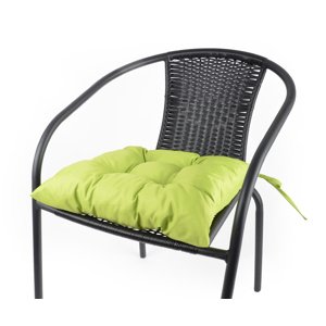 Zahradní prošívaný podsedák na židli TRENTO color 19 limonka 42x42 cm Mybesthome