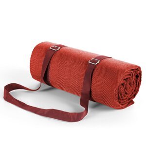 Pikniková deka HOLIDAY červená 130x150 cm Mybesthome