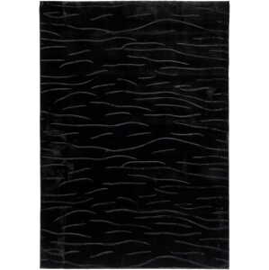 Kusový vzorovaný koberec ALASKA černá 120x170 cm, 160x220 cm Multidecor Rozměr: 120x170 cm