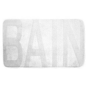 Koupelnová předložka BAIN bílá 45x75 cm Mybesthome