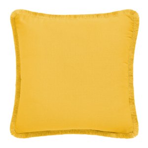 Polštář CHICA BOCCA 100% bavlna mustard/hořčicová 50x50 cm Mybesthome Varianta: Povlak na polštář s výplní, 50x50 cm