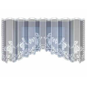 Dekorační žakárová záclona s řasící páskou DEYSI 115 bílá 300x115 cm MyBestHome
