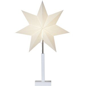 Vánoční světelná dekorace výška 70 cm Star Trading Karo - bílá