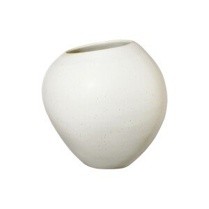 Kameninová váza výška 19,3 cm SWING ASA Selection - bílá
