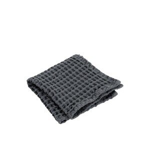 Bavlněný ručník 2 ks 30x30 cm Blomus CARO - tmavě šedý