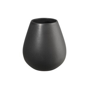 Kameninová váza výška 18 cm EASE BLACK IRON ASA Selection - černá