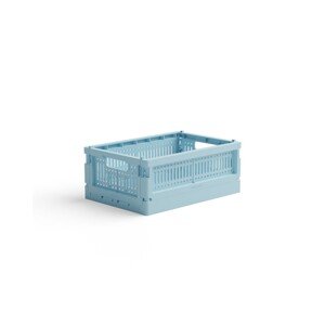 Skládací přepravka mini Made Crate  - crystal blue