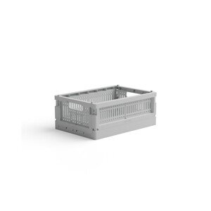 Skládací přepravka mini Made Crate  - misty grey