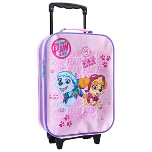 bHome Dětský cestovní kufr Tlapková Patrola růžová KFBH1228