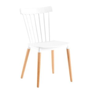 Tempo Kondela Jídelní židle ZOSIMA - bílá + kupón KONDELA10 na okamžitou slevu 3% (kupón uplatníte v košíku)