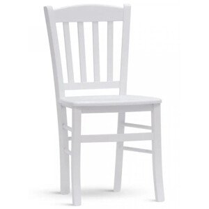 Stima Dřevěná židle Veneta - bílá