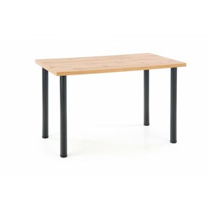 Halmar Jídelní stůl MODEX 2 120 - dub wotan/černá
